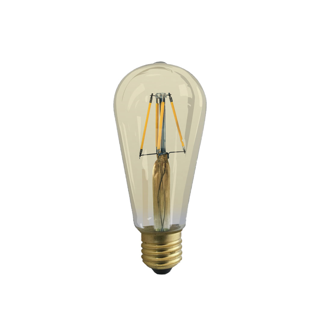 Ack AB46-00420 E27 Duylu Rustik Led Ampül